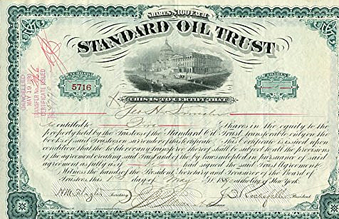 The Organization of Standard Oil Trust