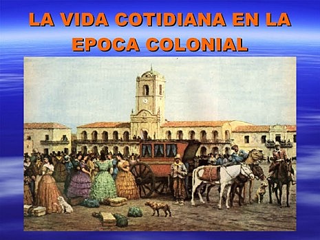 ÉPOCA COLONIAL