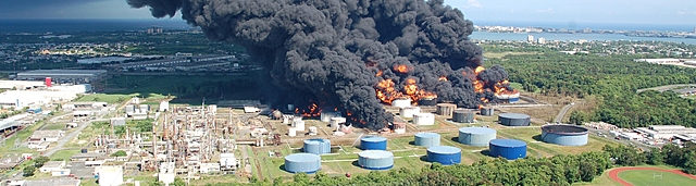 Nitrato de amonio y sulfato de amonio explotaron en planta química