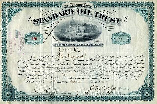 The Organization of Standard Oil Trust