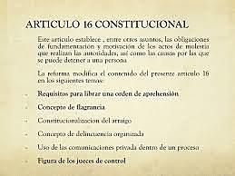 Reforma art.16