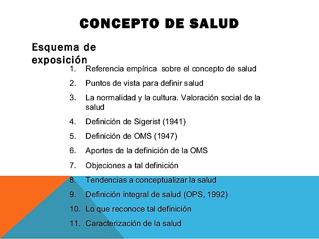El Campo de la Salud.
