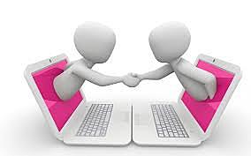 Internet con fines comerciales.