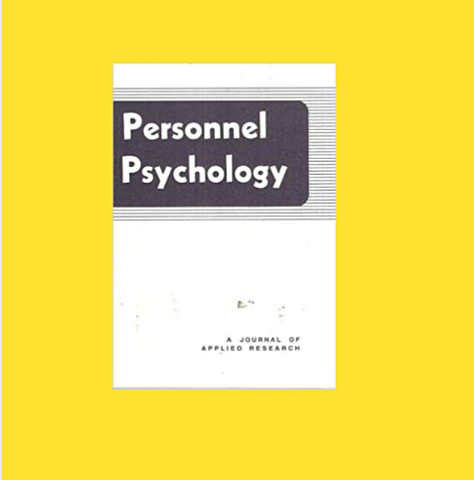 "Personnel Psychology"