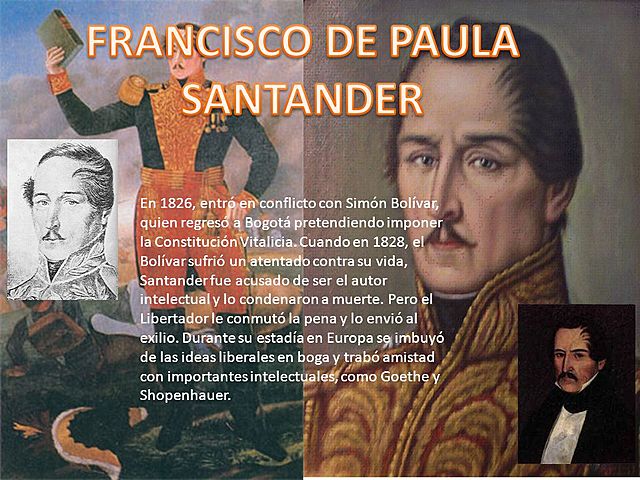 Periodo Presidencial de Santander.