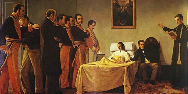 1830: Muere Simón Bolívar
