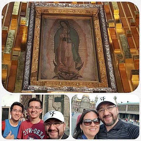 Visitando la Villa de Guadalupe (México)