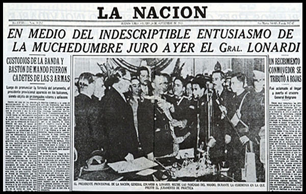 Perón es depuesto por los militares