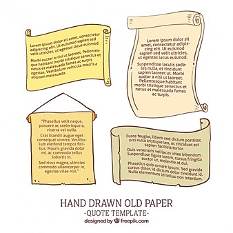 Documents for planning