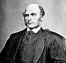 Francis Galton (16 de febrero de 1822 – 17 de enero de 1911)
