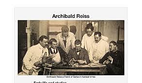 First forensic school of science was founded by Archibald Reiss in Switzerland.