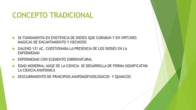 concepcion tradicional