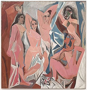 Pablo Picasso "Les Demoiselles d'Avignon"