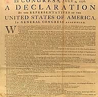 Declaration of Independence approved and signed