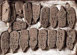 Tablillas de arcilla