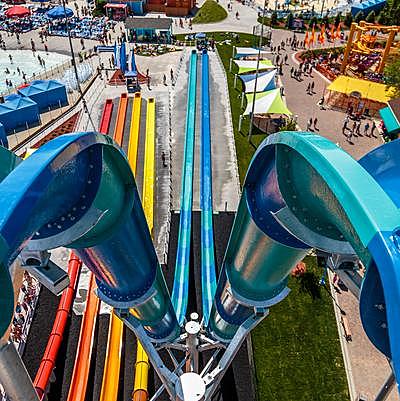Blue Water park Slide