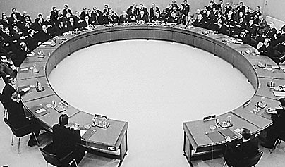 Firma del Tratado del Atlántico Norte (OTAN)