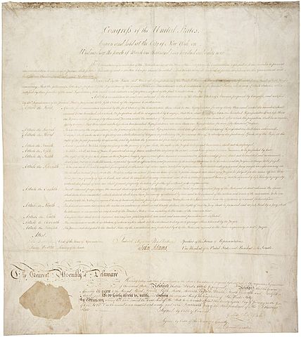 Bill of Rights Adopted