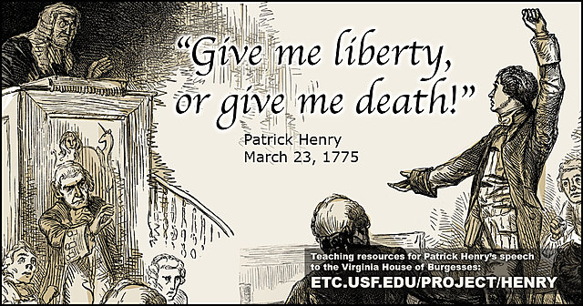 Patrick Henry Famous Speech