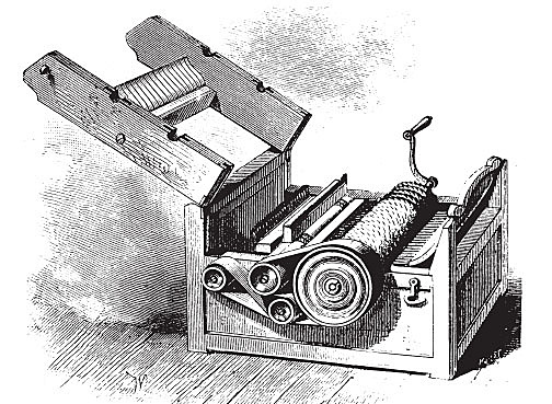 The invention of the cotton gin