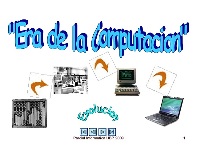 Era de la computación.