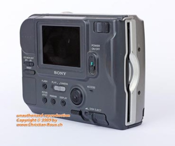 Sony floppy camera
