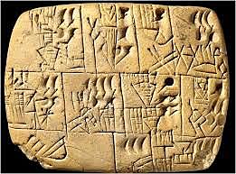 (Beer)First forms of writing