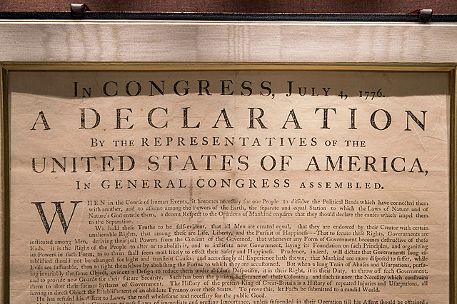 The Declaration of Independence
