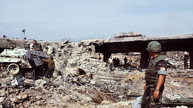 ataques terroristas en Beirut