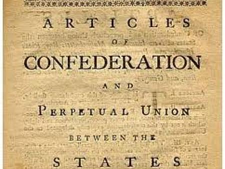 Articles of Confederation go into effect