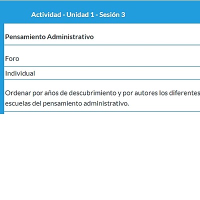 Timeline: PENSAMIENTO ADMINISTRATIVO TAREA 3 JOSE PEREIRA