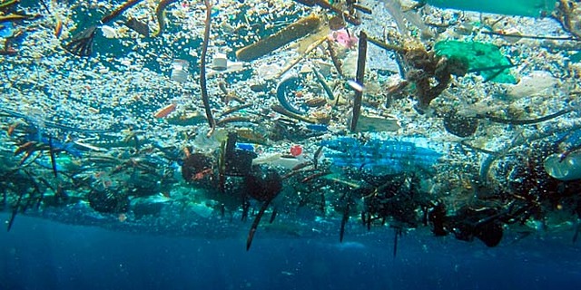 Basura en oceanos