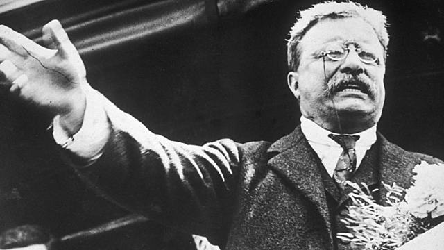 Theodore Roosevelt becomes president