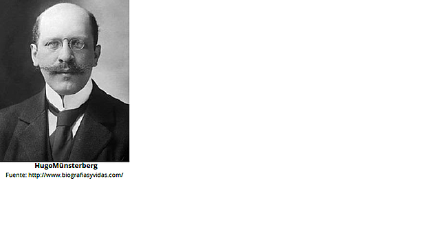 HugoMünsterberg 1912, Ciencias del Comportamiento