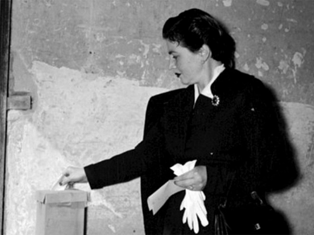 Voto a la mujer en México