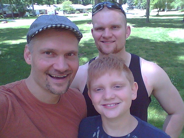 10th Birthday, saw my brother