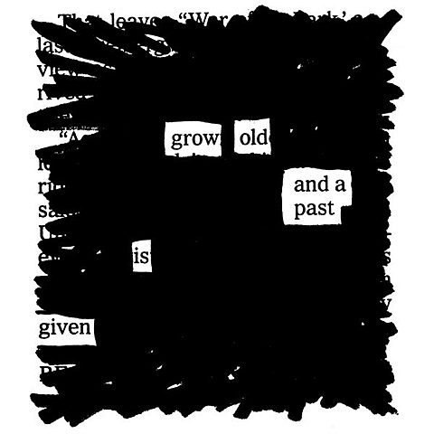 My First Blackout Poem
