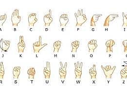 Lenguaje de señas