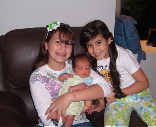 Nacimiento de mi hermano