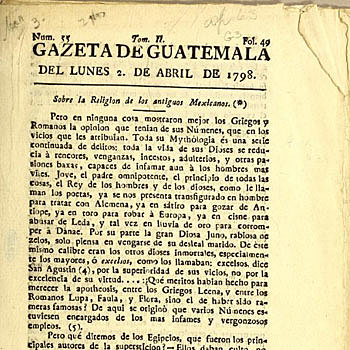 GAZETA DE GUATEMALA