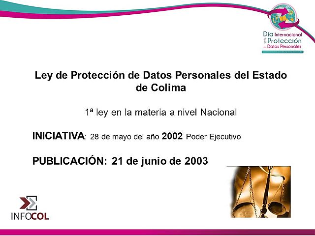 Se aprueba la ley de proteccion de datos personales en el estado de colima.