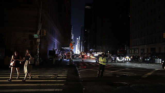 iluminación electrina en new york