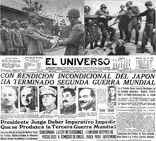 Fin Segunda Guerra Mundial