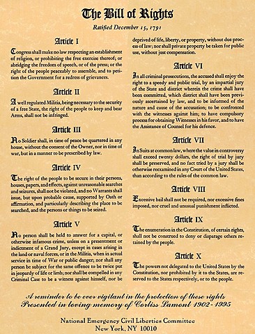 The Bill Of Rights
