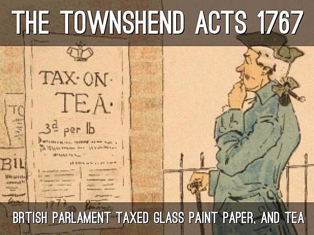 Townshend act of 1767