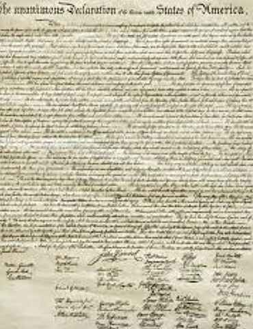 DECLARATION OF INDEPENDENCE