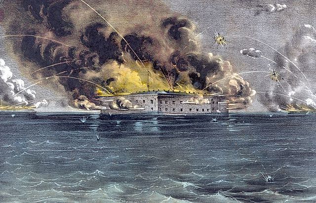 Battle At Fort Sumter