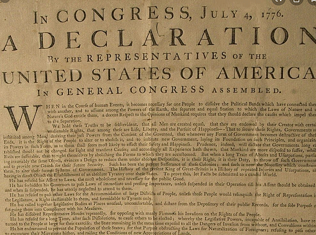 Declaration of Independence
