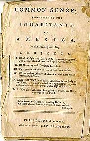 Thomas Paine's Common Sense Published