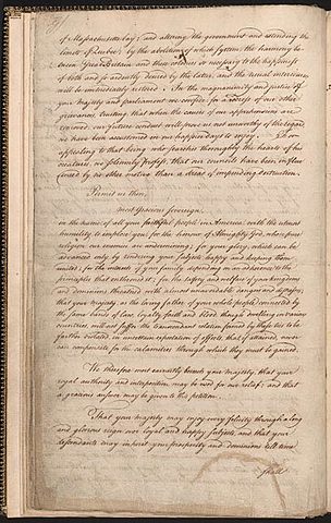 First Continental Congress Meets